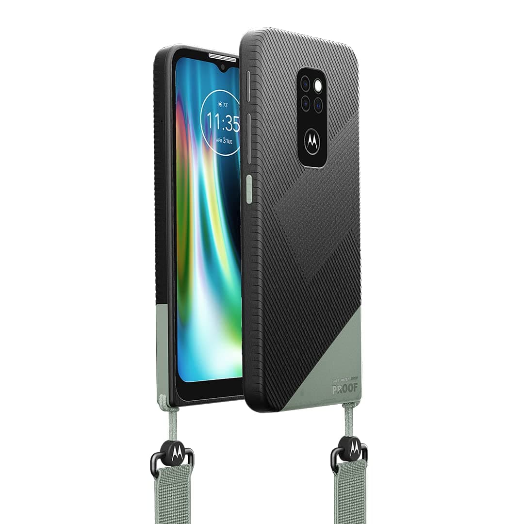 Defy Rugged Smartphone (6.5” HD+ Display, IP69/IP68, Qualcomm Snapdragon, 48MP Triple Camera System, 5000 mAH Battery, Dual SIM, 4/64GB, Android 10), Green