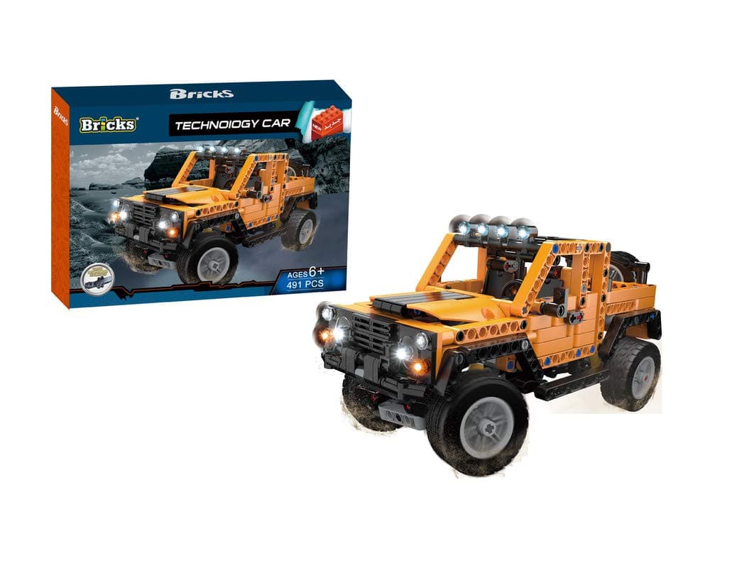 Bricks Land Rover Blocks 491 Pcs