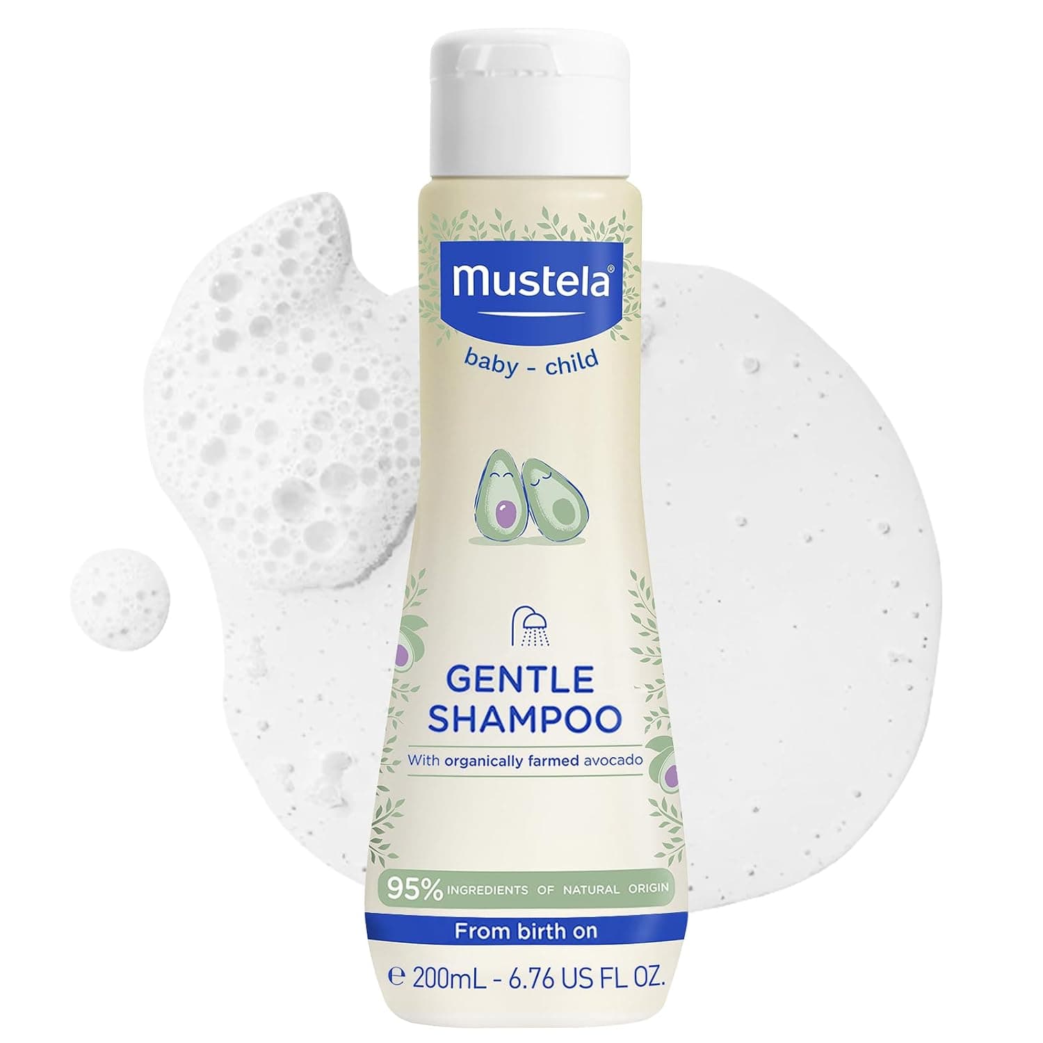 Mustela Baby Shampoo For Soft Normal Skin, 200Ml