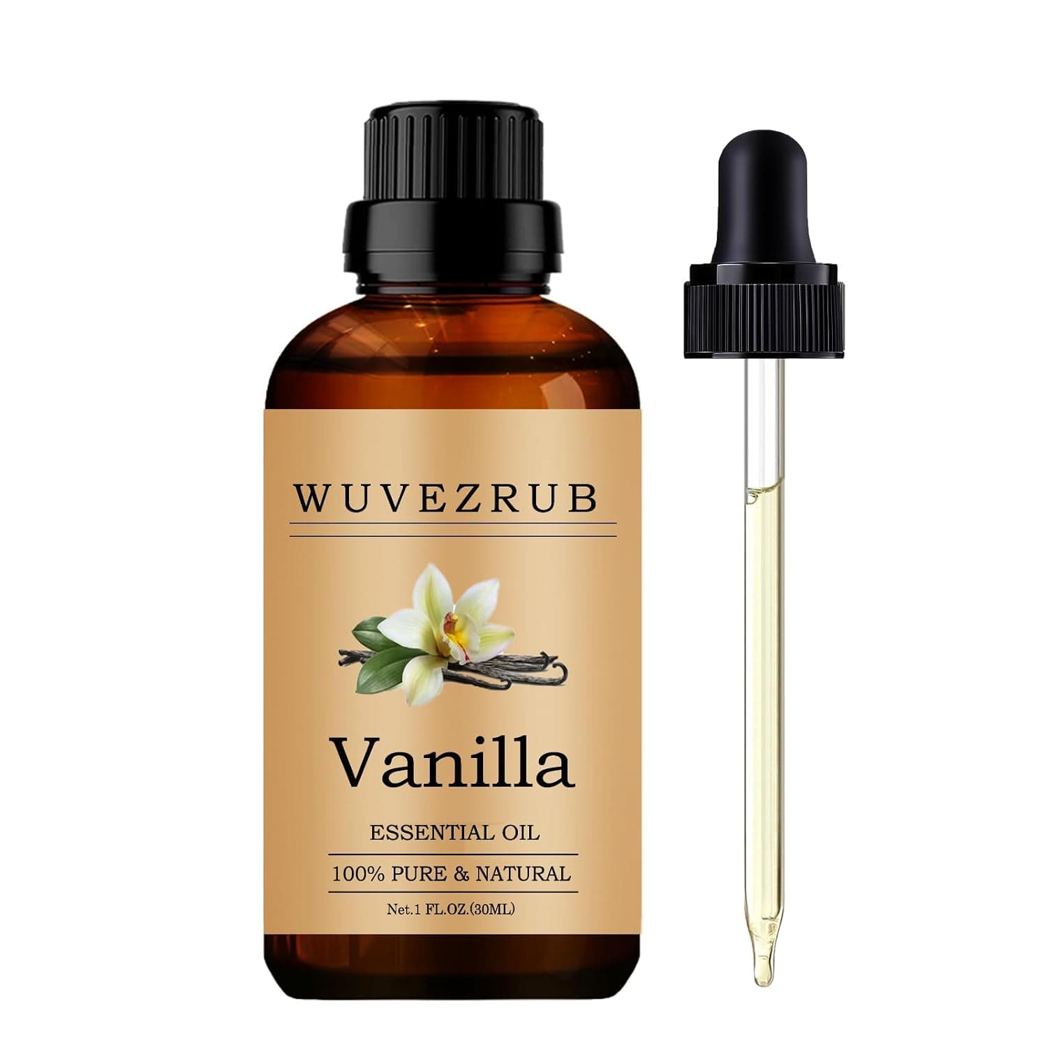 Vanilla Essential Oils - 30ml Pure Natural Essential Oil for Aromatherapy Diffuser - Vanilla / 30ml