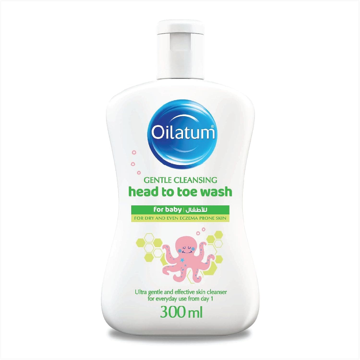 Oilatum Gentle Bath Wash 300 ml 2 In 1 Hair And Body Wash For Children Prone To Dry Skin Gentle Cleanser And Moisturizer Helps Cleanse Soothe And Protect The Skin’s Natural Barrier