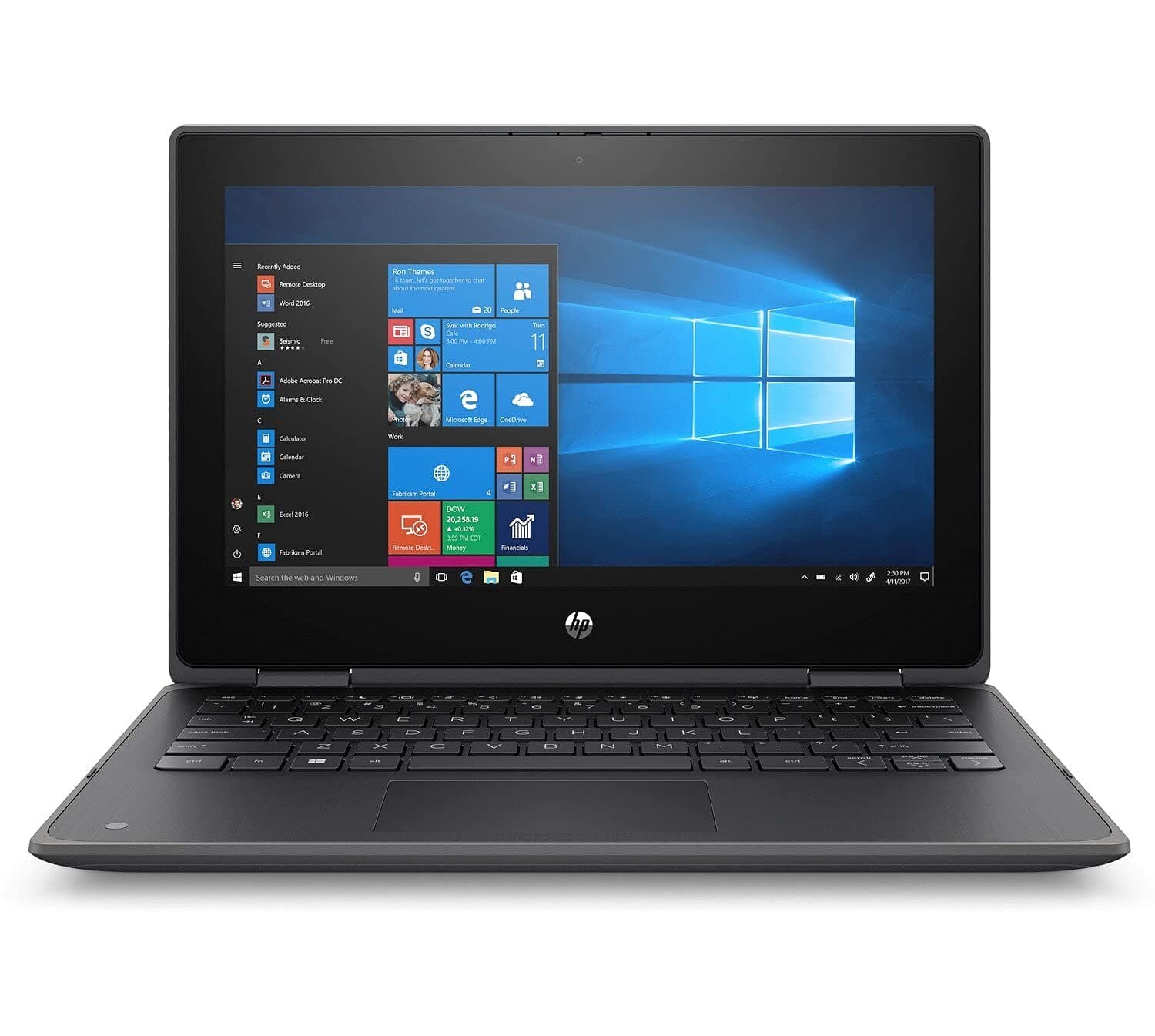 HP ProBook x360 11 G5 EE W10P-64 C N4120 128GB SSD 4GB 11.6 HD Touchscreen NIC WLAN BT Cam Nootbook PC Refurbished