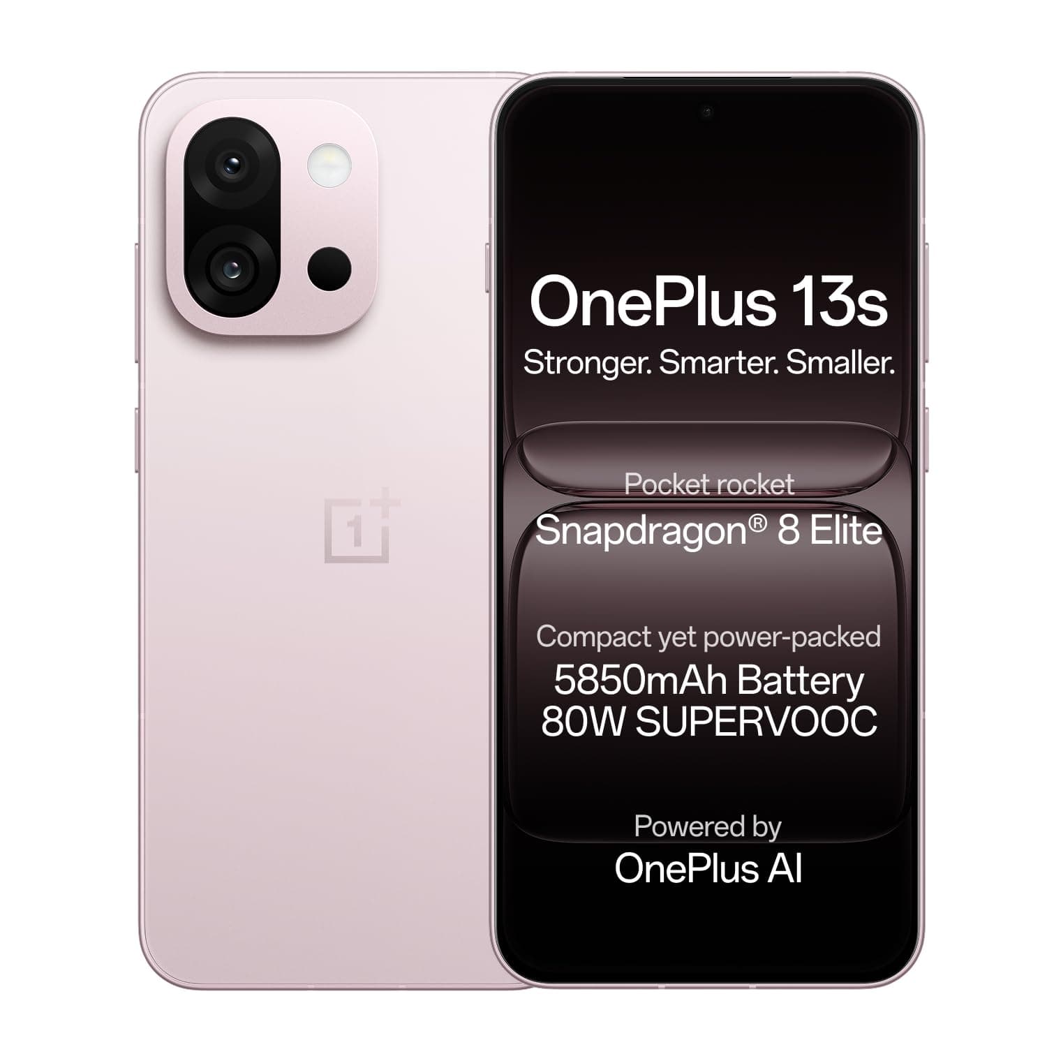 OnePlus 13s, Snapdragon® 8 Elite, 5G Dual Sim, Indian Version (Pink Satin, 12GB +256GB)
