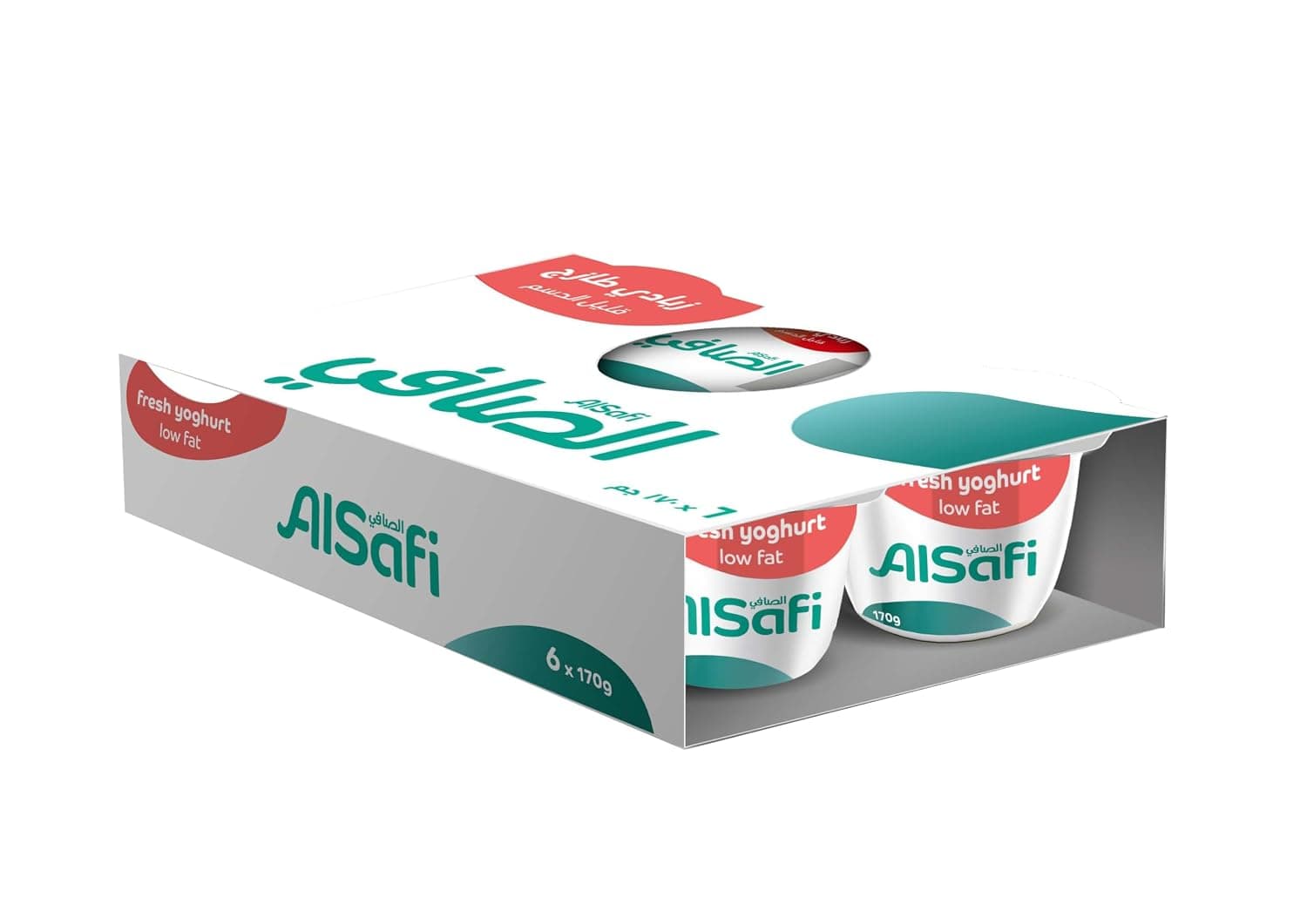 AlSafi Low Fat Yogurt 6 x 170 g