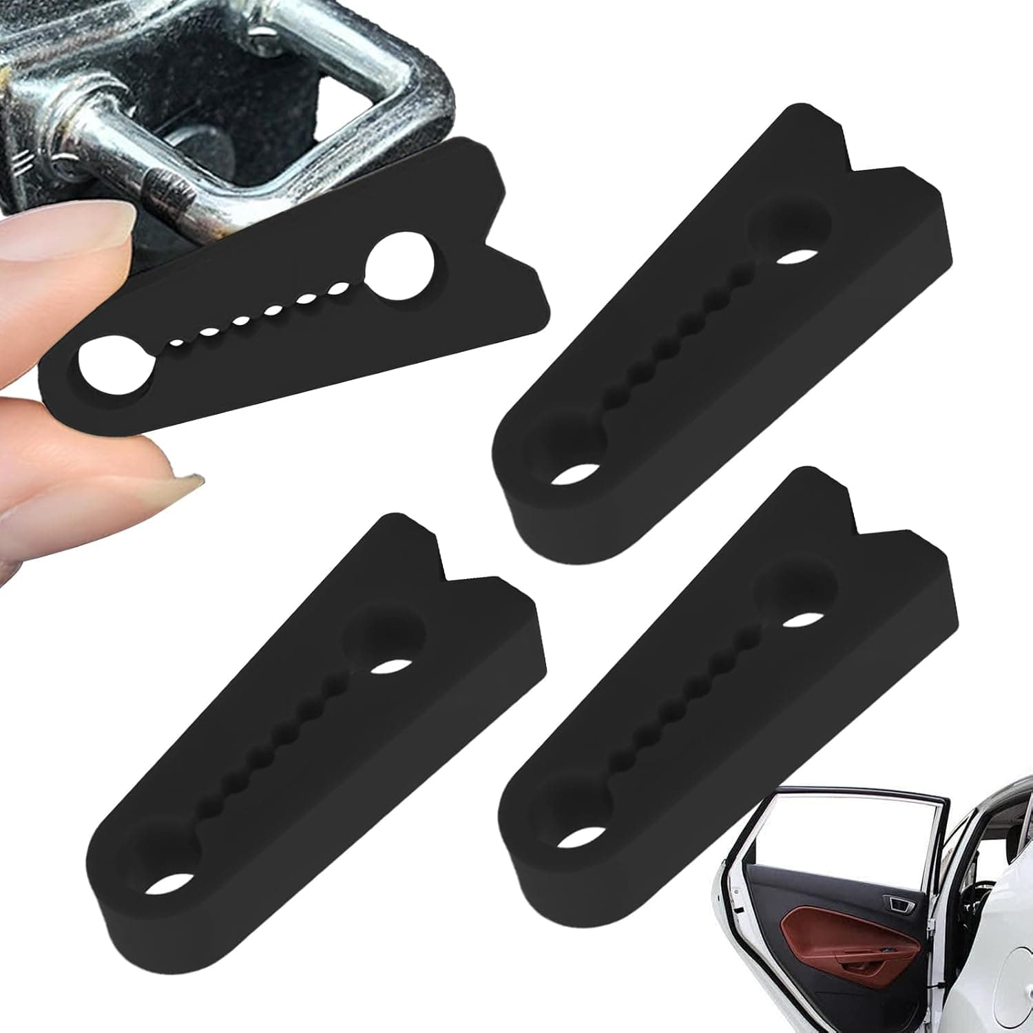 Car Door Bumper,Secure Fit | Car Door Lock Protective Cover - for Minivan Sedan Truck Commuting Short Trips Urban Riding Family Outings