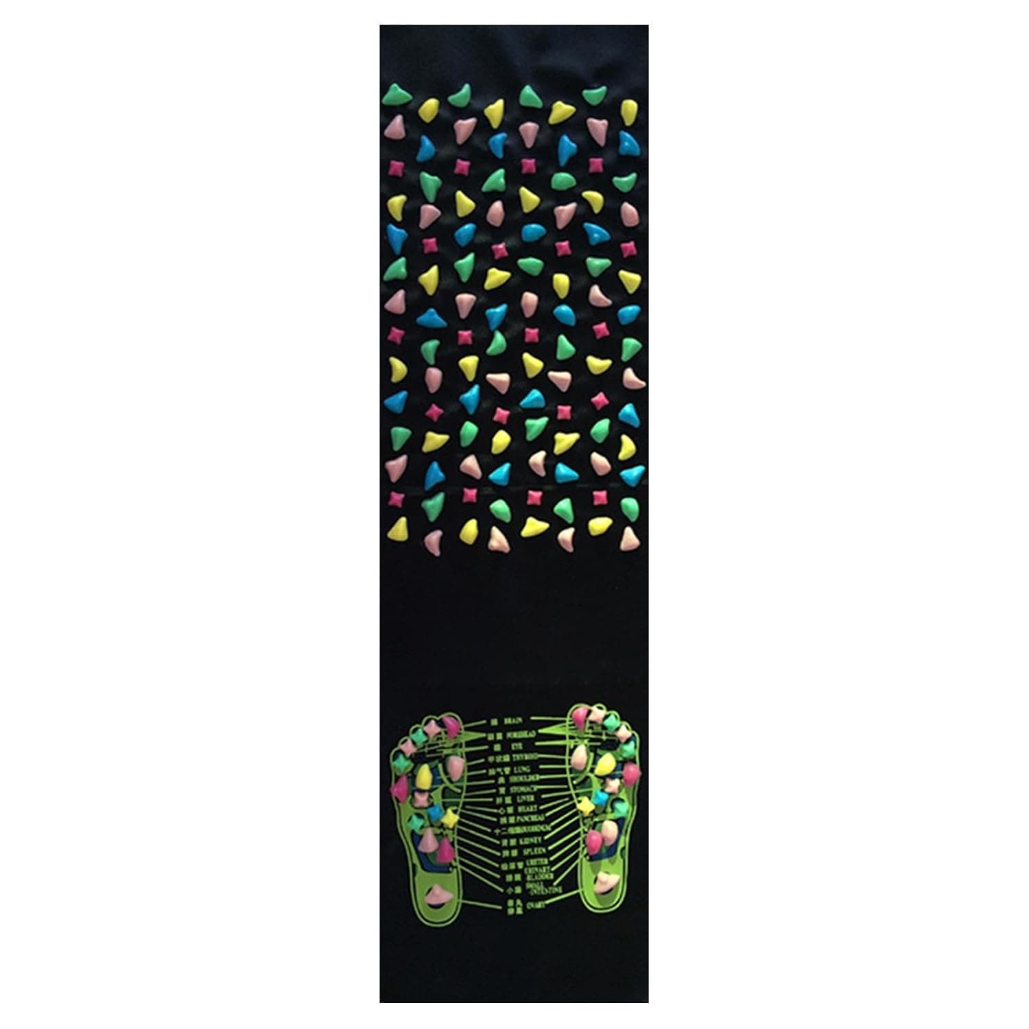 Stone Massage Mat for Feet, Stone Massage Mat - Rock Stone Foot Massage Mat | Foldable Reflexology Relaxation Foot Mat For Foot Care