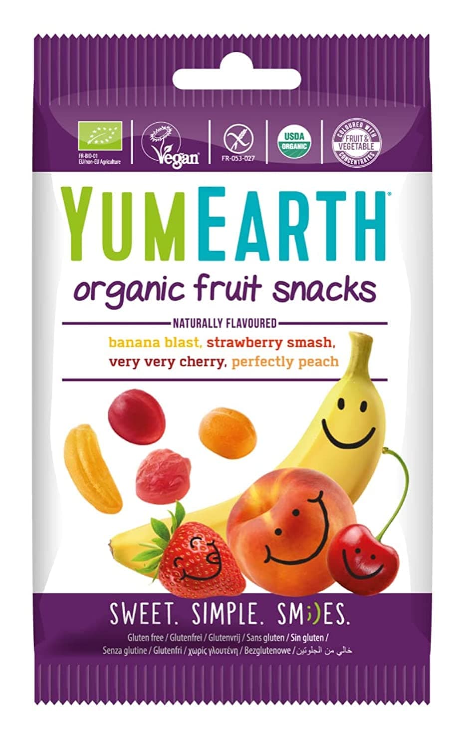 Yumearth Organic Fruit Snacks, 50G - Pack Of 1