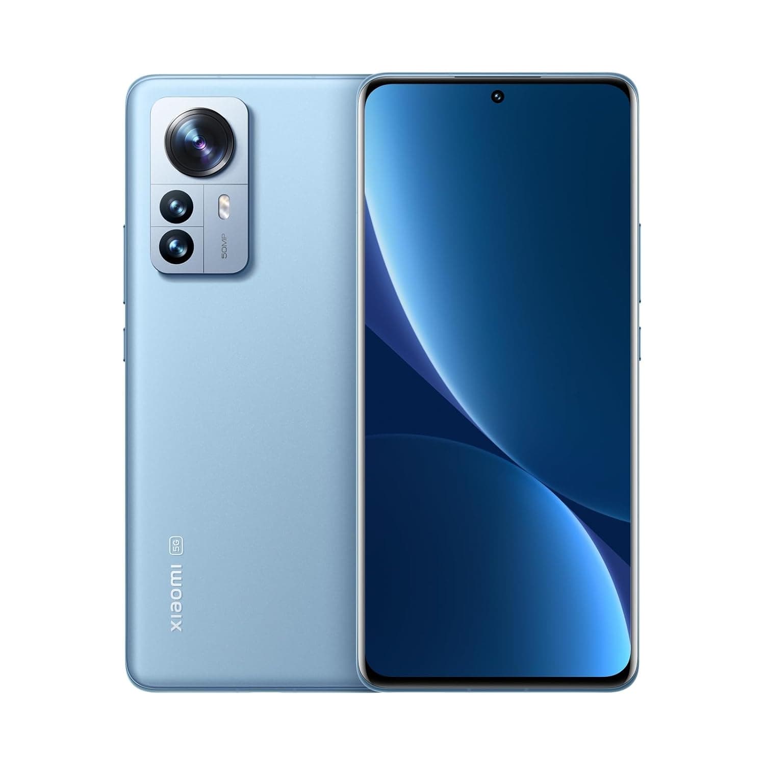 Xiaomi 12 5G (Blue 12Gb Ram, 256 Gb Storage) 67W Wired Turbo Charging| 120Hz, Fhd+ 6.28" Amoled Dotdisplay | 50Mp Wide Angle Camera With Xioami ProfocUS