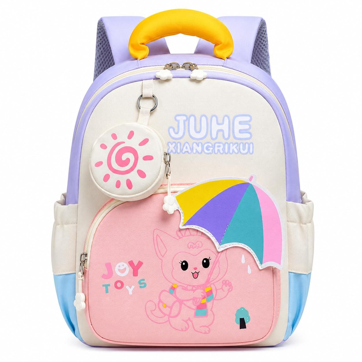 Age 1-6 Fashion Children's Backpacks Toddler Boy Girl Student Kids Baby Cute Cartoon Shoulder Bag handbag With Zipper coin bag Kindergarten Outing Schoolbag Bookbag