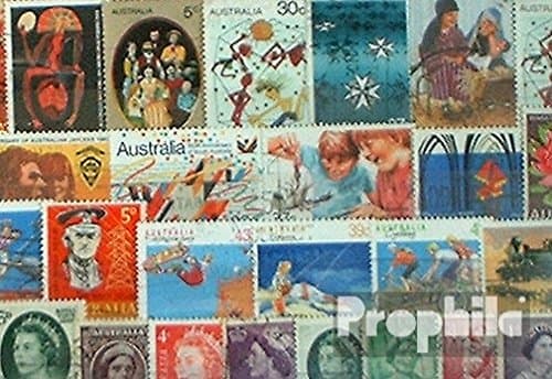 Prophila Collection Australia 100 Different Stamps (Stamps for Collectors)