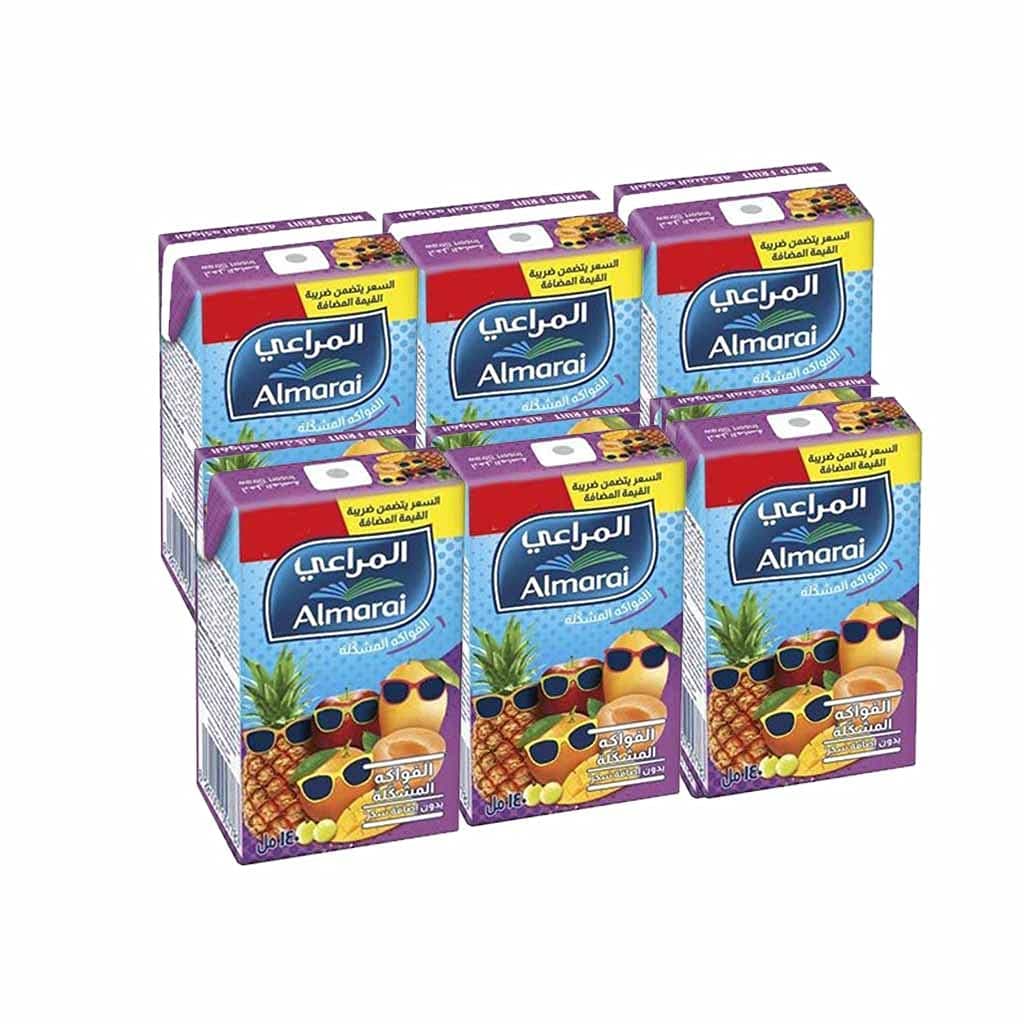 Almarai Mixed Fruit Drink 6 x 140ml