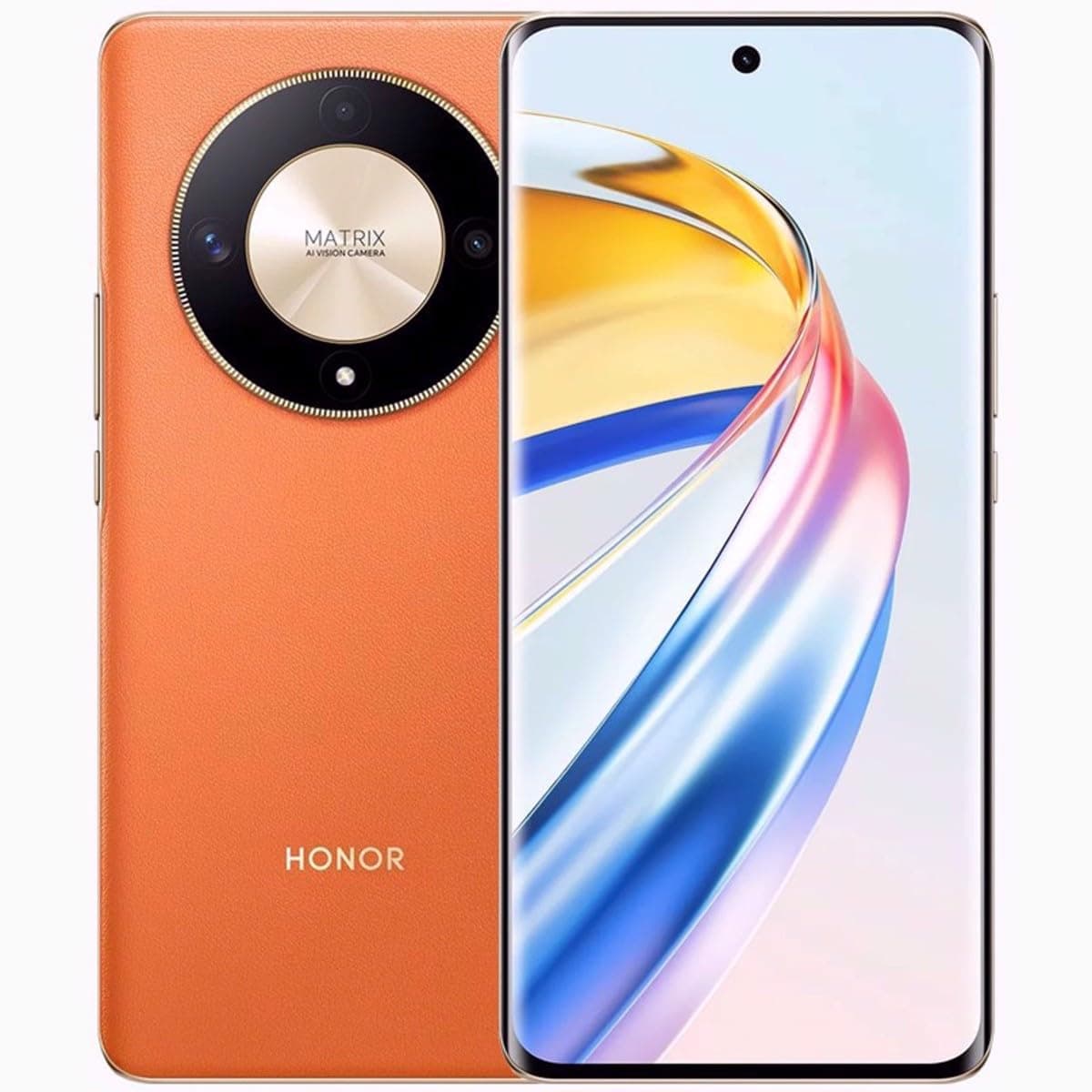 Honor X9B DUAL-SIM 512GB ROM + 12GB RAM (GSM only | No CDMA) Factory Unlocked 5G SmartPhone (Sunrise Orange) - International Version