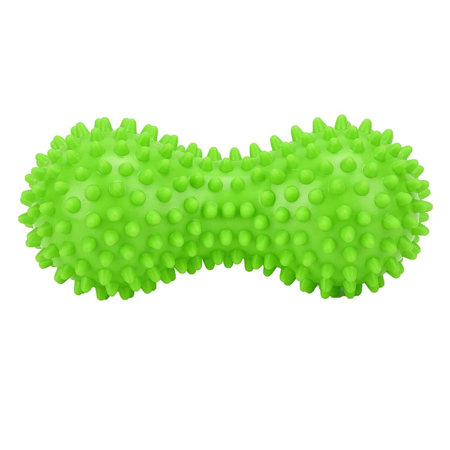 Massage Ball, Peanut Ball Massager Spiky Massage Ball PVC Fascia Ball Peanut Massage Ball Fitness Yoga Spike Ball for Muscle Hand Planta Pedis Relaxation(Green)