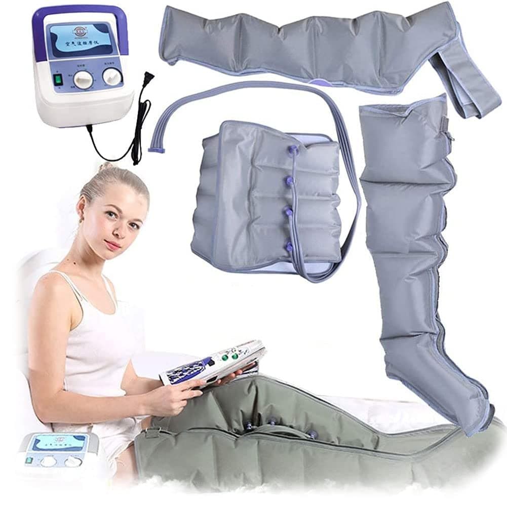 Air Compression Massager Machine Massage Device For Legs And Feet Circulation, Massager Machine, Leg Air Compression For Massage And Relaxation Kinds Of Adjustable Intensity, Timing Function Wauyan