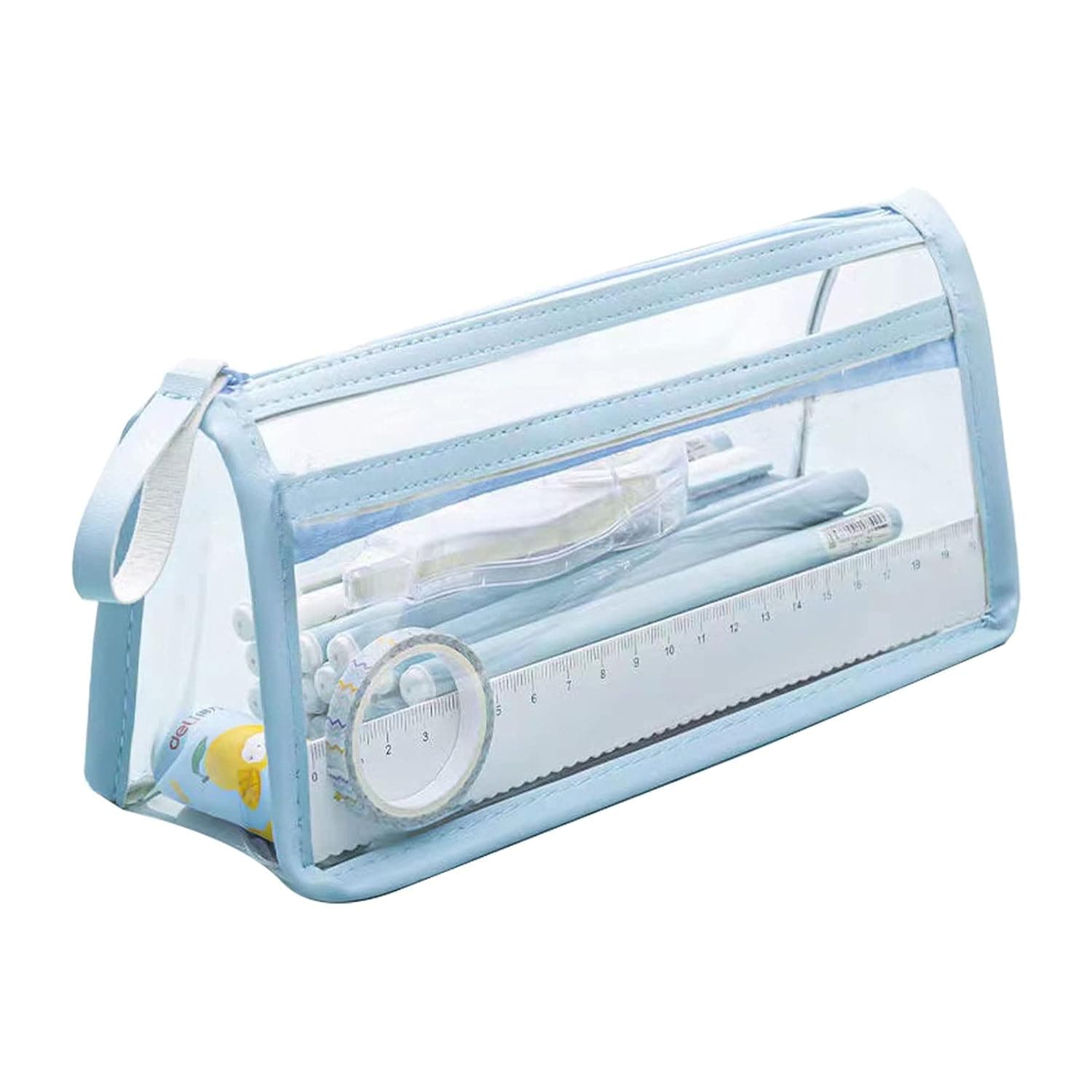 Clear Pencil Case Bag Pen Holder