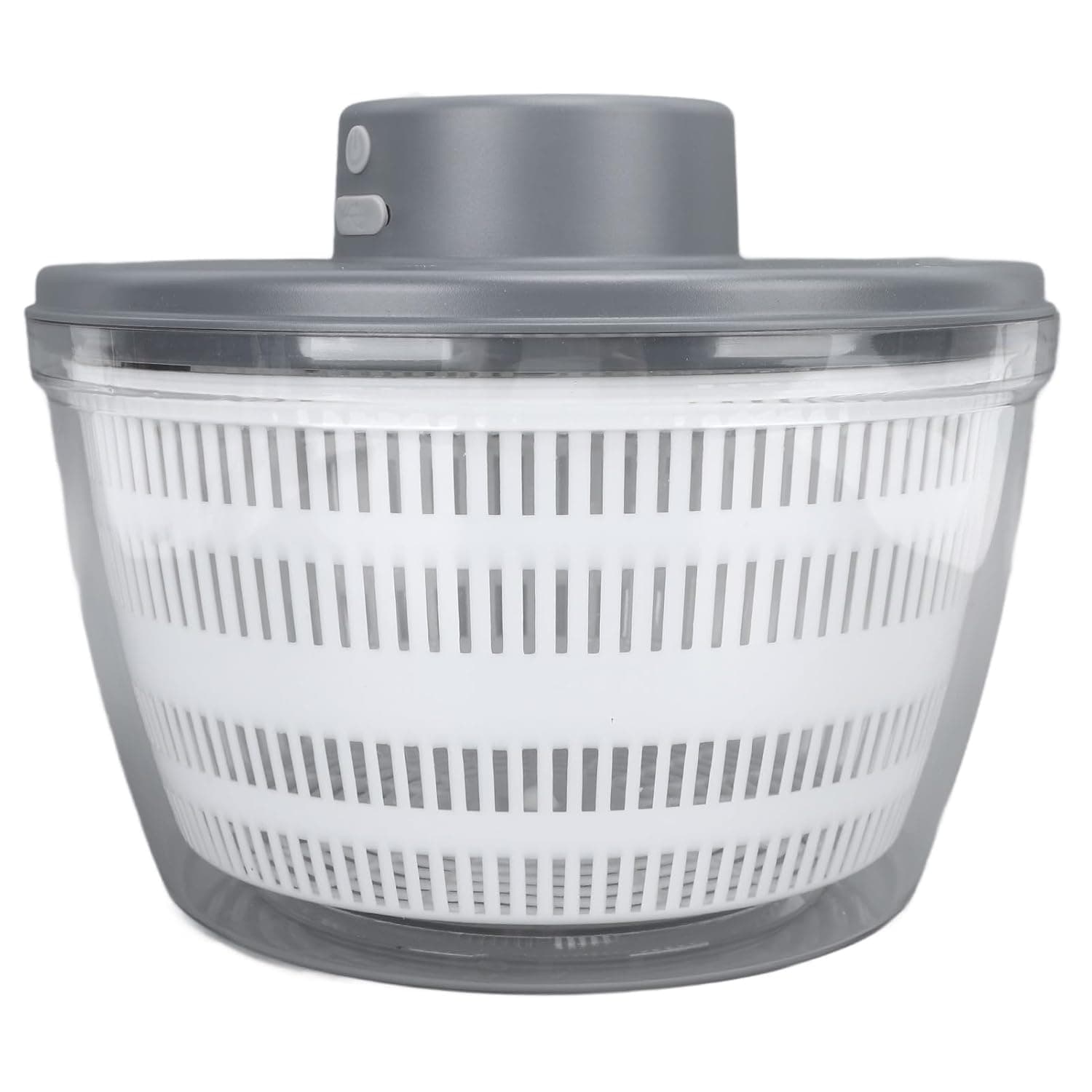 Vegetable Washing Machine Fruit Spin Dryer 1200mah For Home (Grey)