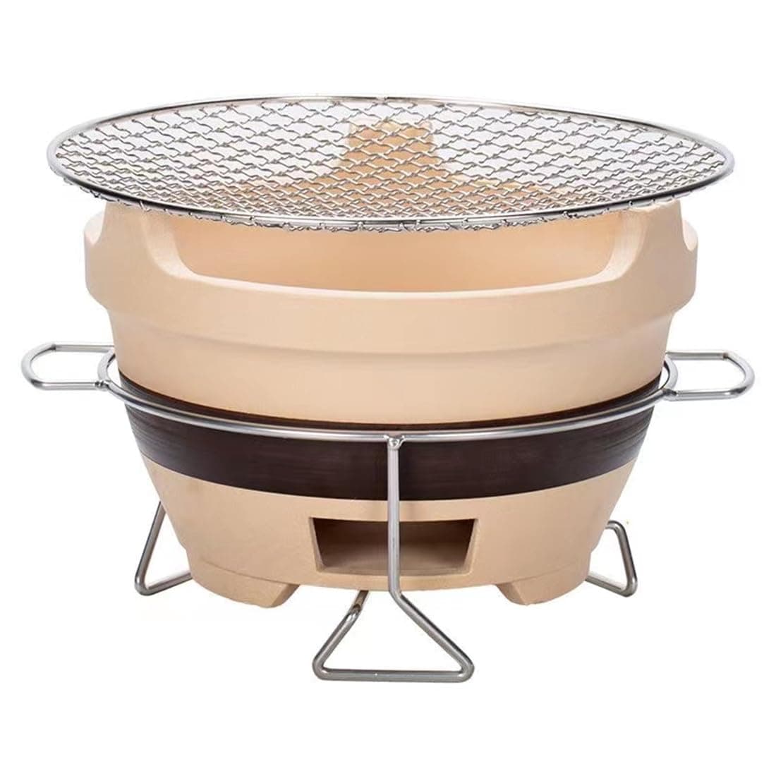 Oven around the stove for tea and coffee pot household indoor and outdoor oven pottery pot for tea and coffee pot carbon stove set oven barbecue stove
