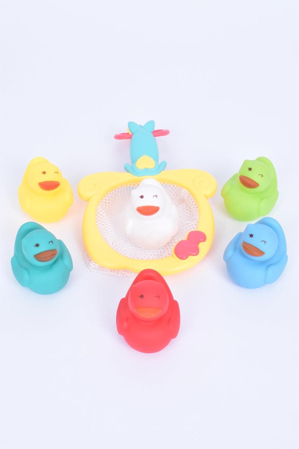 Baby Bath Toy Set with Fishing Net
