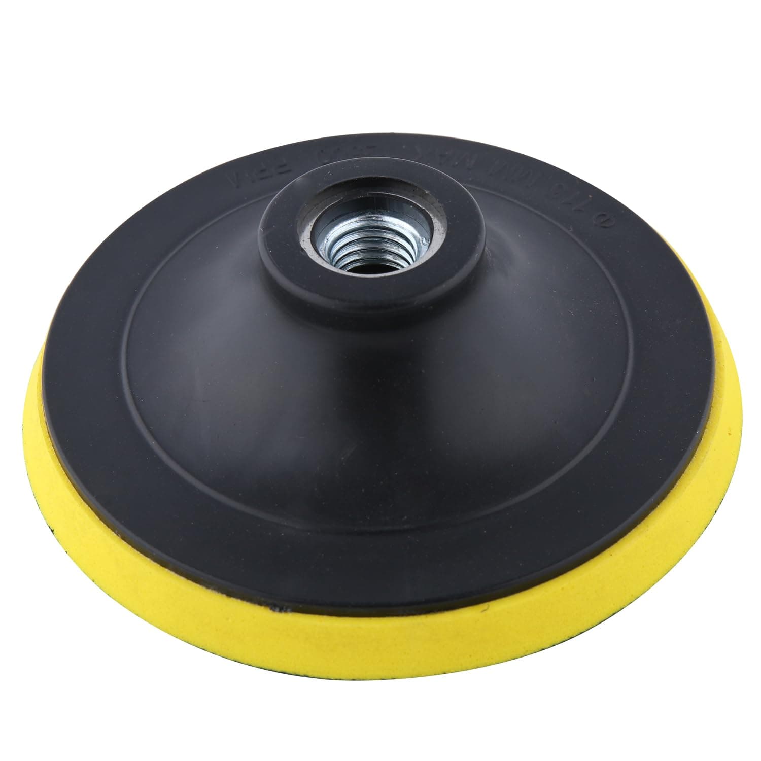 Lawazim Self Adhesive Polishing Disk 7Inch | Threaded Polisher Grip Backing Plate for Car Buffer Polisher, Polishing and Waxing
