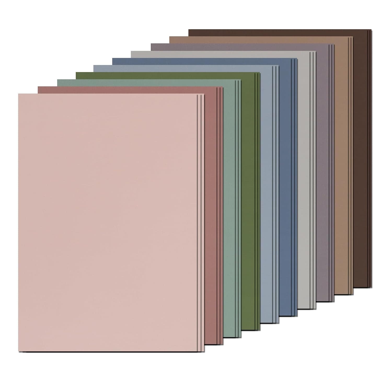 BEISHIDA A4 8.5 x 11 inch Colored Cardstock, 10 Assorted Colors Heavy Paper for Crafts, 250GSM Craft Paper for Inkjet Printing,Scrapbook,Card Making,DIY Art Projects and Party Decorations(30 Sheets)