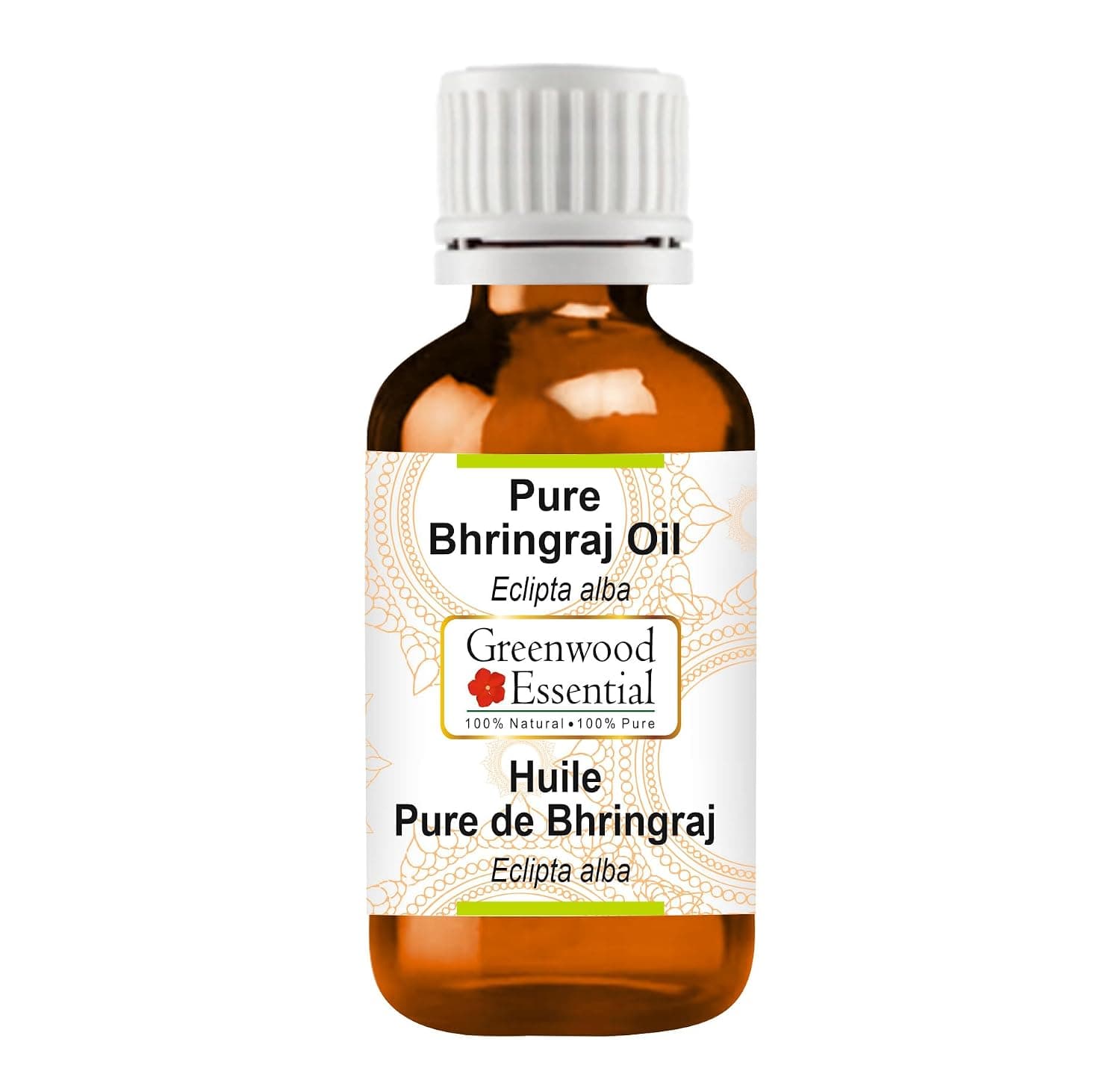 Greenwood Essential Pure Bhringraj Oil (Eclipta alba) 15ml (0.50 oz)