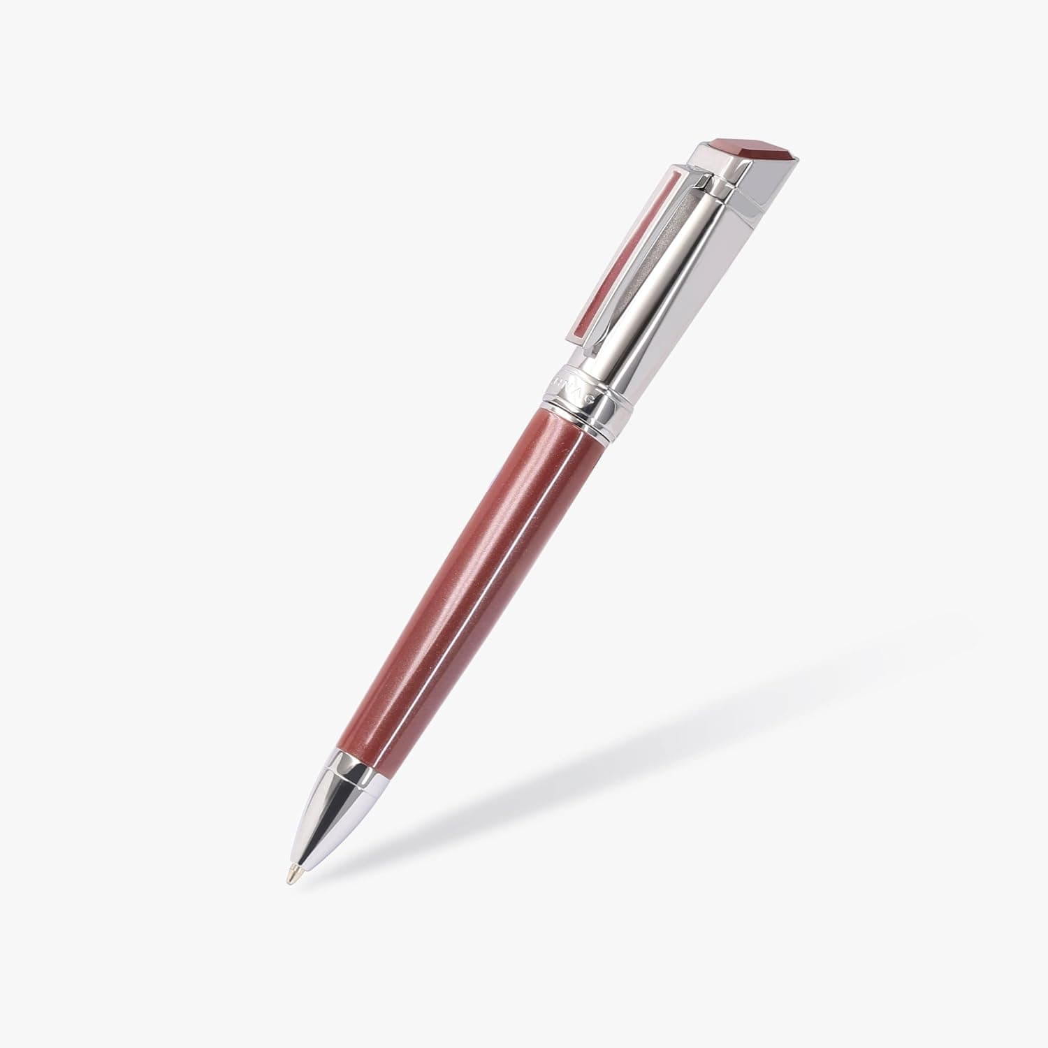 Luxury Ballpoint Pen Line Luxury Pen for Men with Luxury Box Suitable for Various Special Occasions Premium Blue Ink Comfortable for Writing and Signature (Burgundy, 151)