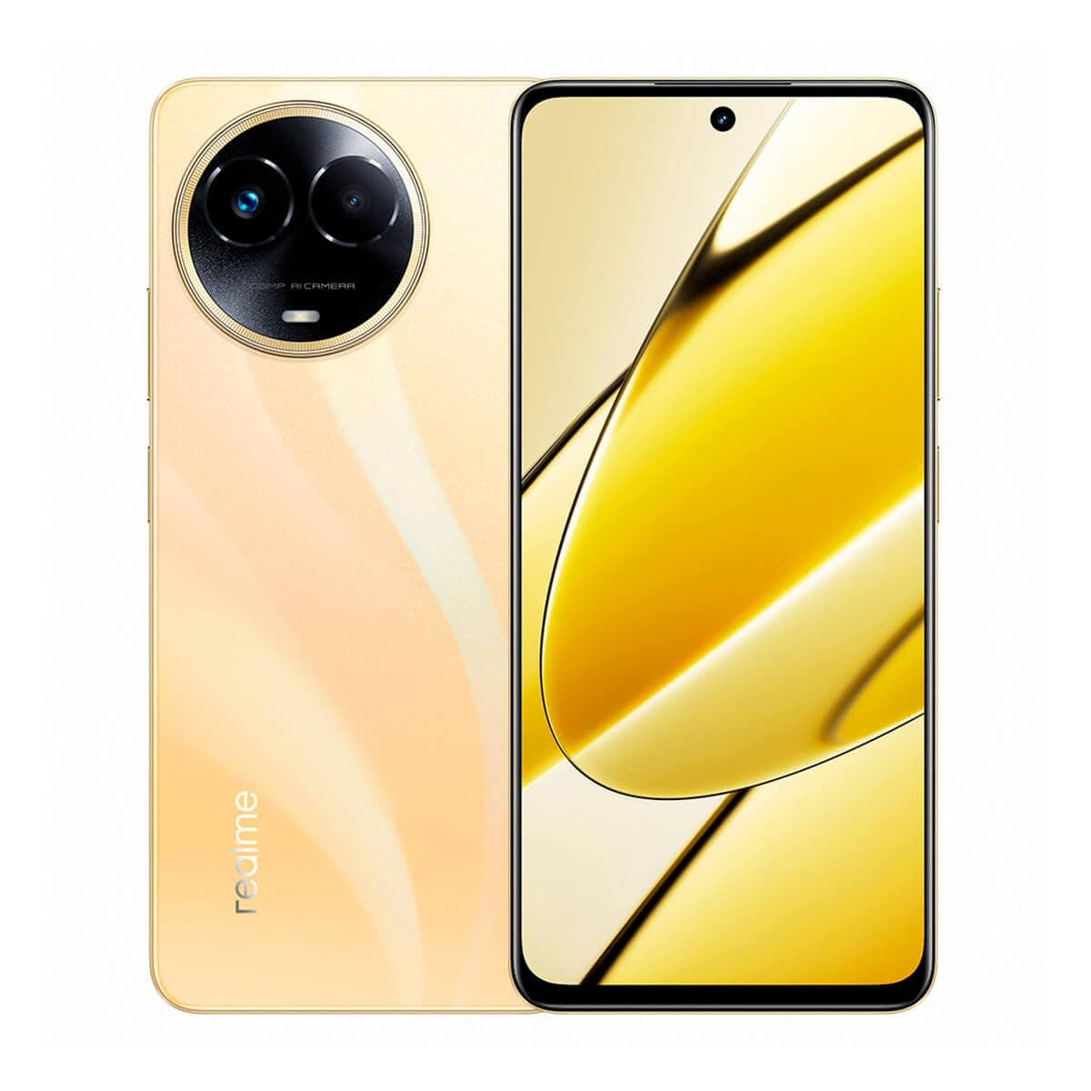 Realme 11 Dual-SIM 256GB ROM + 8GB RAM (GSM Only | No CDMA) Factory Unlocked 4G/LTE Smartphone (Glory Gold) - International Version