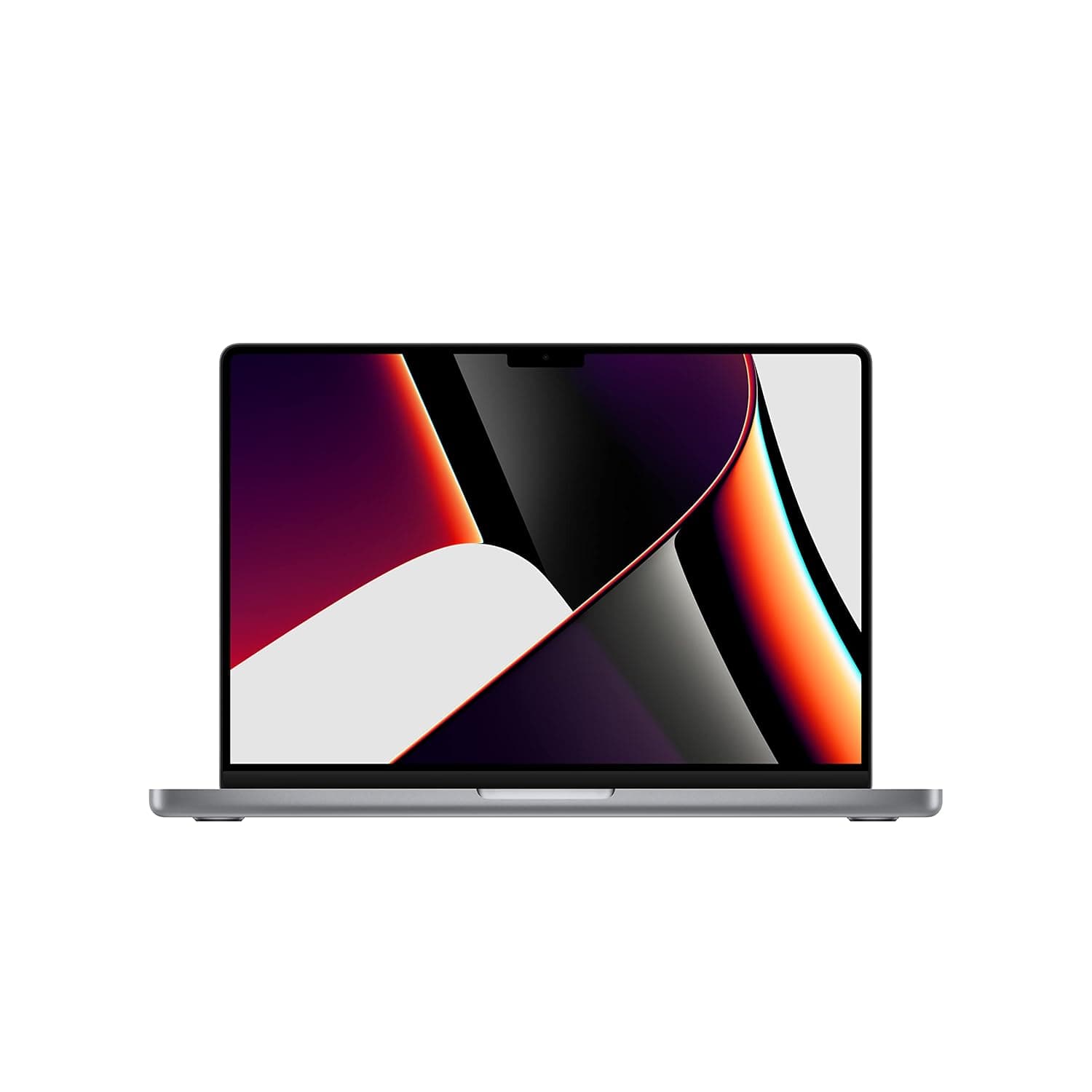 Apple 2021 MacBook Pro (14-inch, Apple M1 Pro chip with 8‑core CPU and 14‑core GPU, 16GB RAM, 512GB SSD) - Space Grey; English (Renewed)