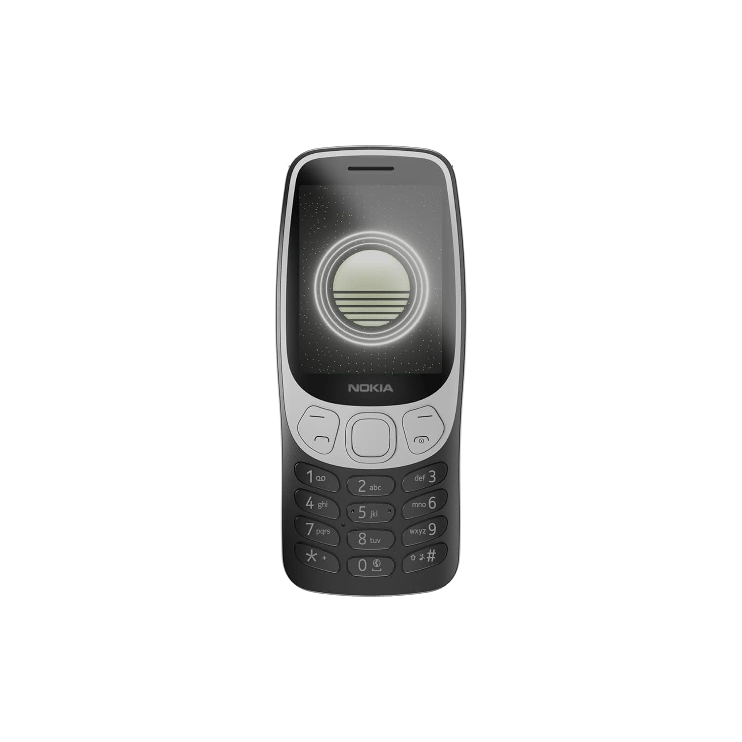 Nokia 3210 DUAL SIM 128MB ROM + 64MB RAM (GSM ONLY | NO CDMA) Factory Unlocked 4G/LTE Phone (Grunge Black) - International Version