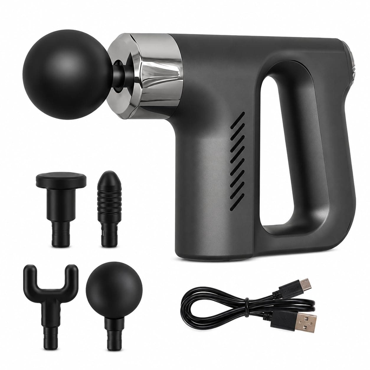 High Frequency Professional Massage Gun for Muscle Relaxation and Fatigue Relief Certified Handheld Percussion Massager with Speed Control