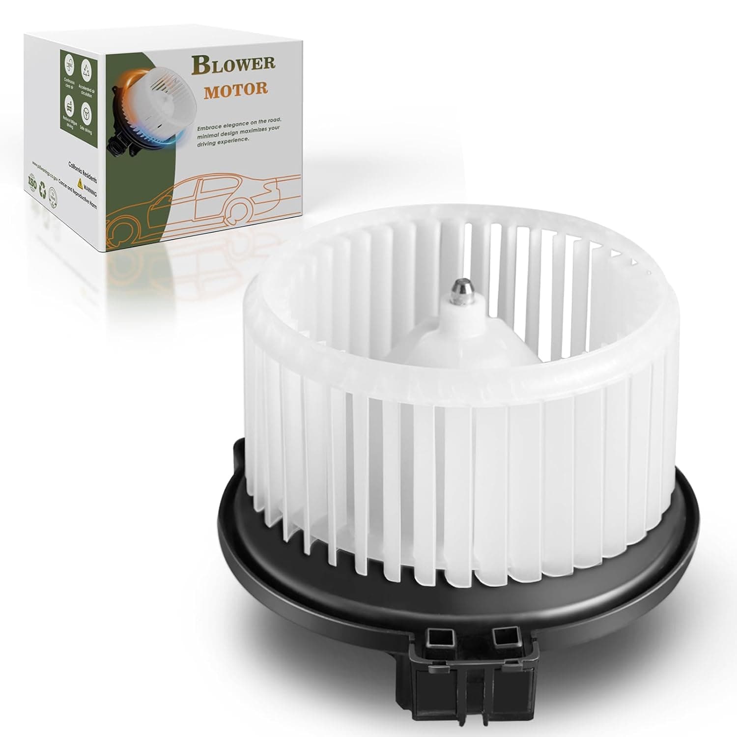 AC Heater Blower Motor - Compatible with Cadillac Vehicles - CTS 2008-2015, STS 2007-2011, SRX 2007-2009 - Replace# 19130001, 700228