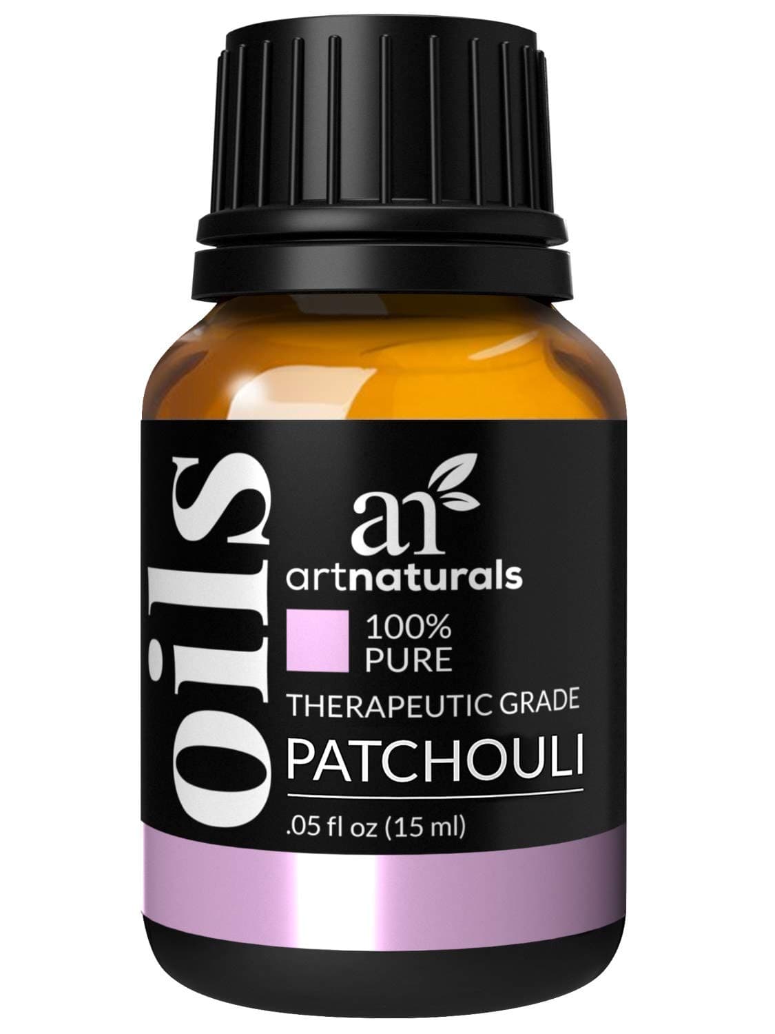 artnaturals 100% Pure Patchouli Essential Oil - (.5 Fl Oz / 15ml) - Undilued Therapeutic Grade Fragrance Oil - Soothe Balance and Comfort - for Diffuser, Skin, Body and Perfume