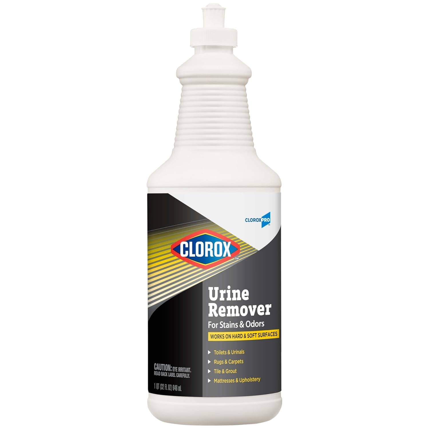 CloroxPro Urine Remover for Stains and Odors, Healthcare Cleaning and Industrial Cleaning, 32 Ounce Pull Top Bottle - 31415