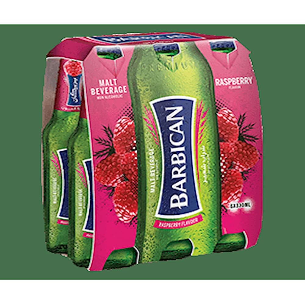 Barbican Raspberry Flavored Malt Beverage Bottle 330 ml