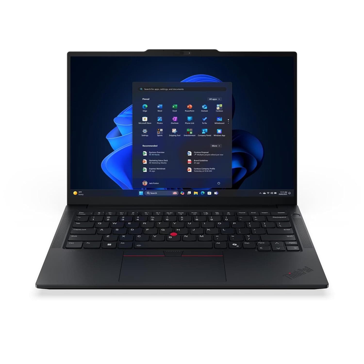 Lenovo ThinkPad E14 Gen 7 Business Laptop (14" WUXGA+ Anti-Glare, Intel Core Ultra 7 255H, 16GB DDR5-5600, 512GB SSD, Backlit, Fingerprint, Win 11 Pro, Black (Warranty
