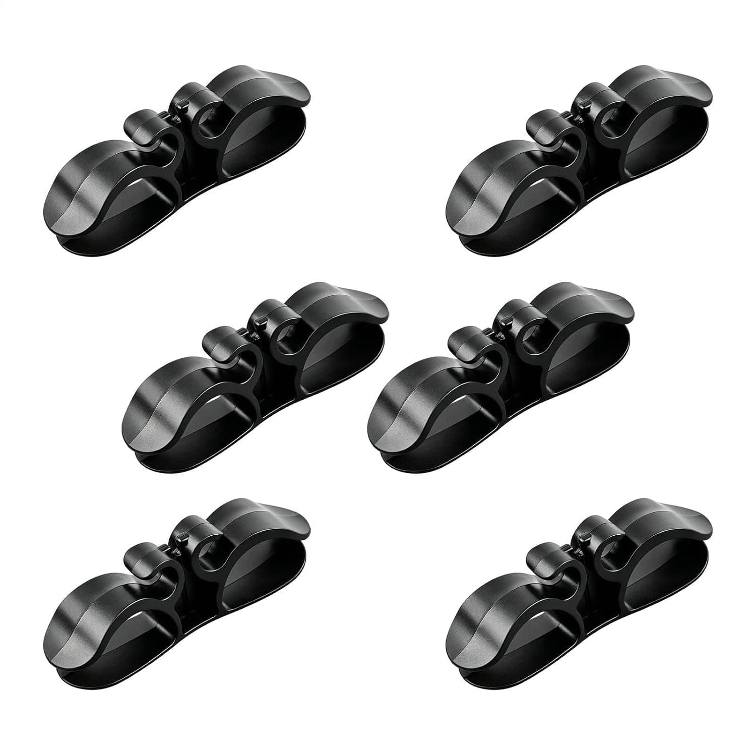 Cord Organizer for Appliances Adhesive Heat-Resistant Non-Slip Wrapper | 6-Piece Stick On Appliance Cord Keeper for Coffee Maker Air Fryer Table Lamp Juicer Home Bar RV