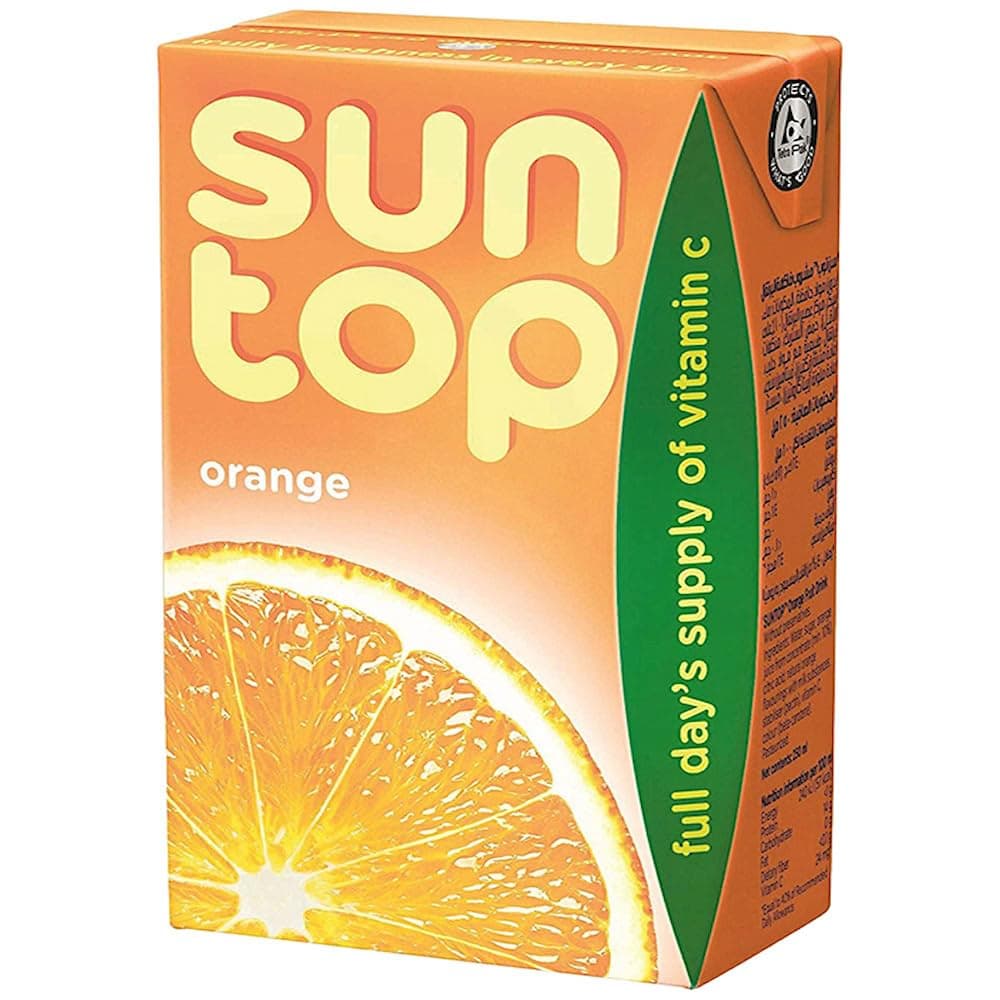Suntop Orange Flavored Drink 250 ml