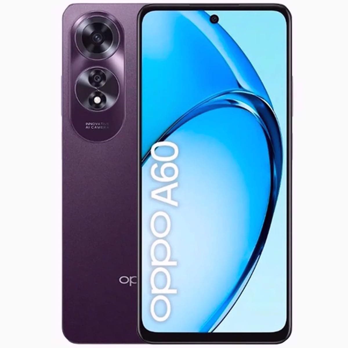 Oppo A60 Dual-SIM 128GB ROM + 8GB RAM (GSM Only | No CDMA) Factory Unlocked 4G/LTE Smartphone (Midnight Purple) - International Version