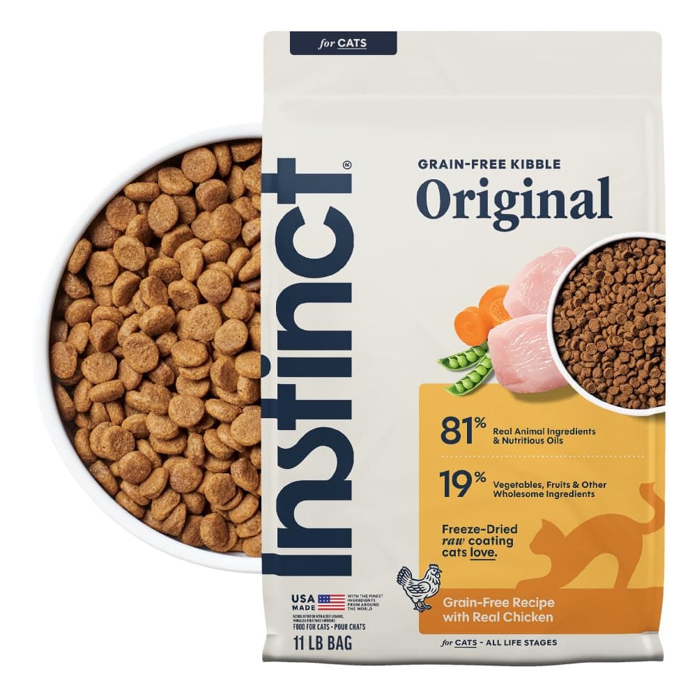 Instinct Original Grain Free Chicken Dry Cat Food - 11LB