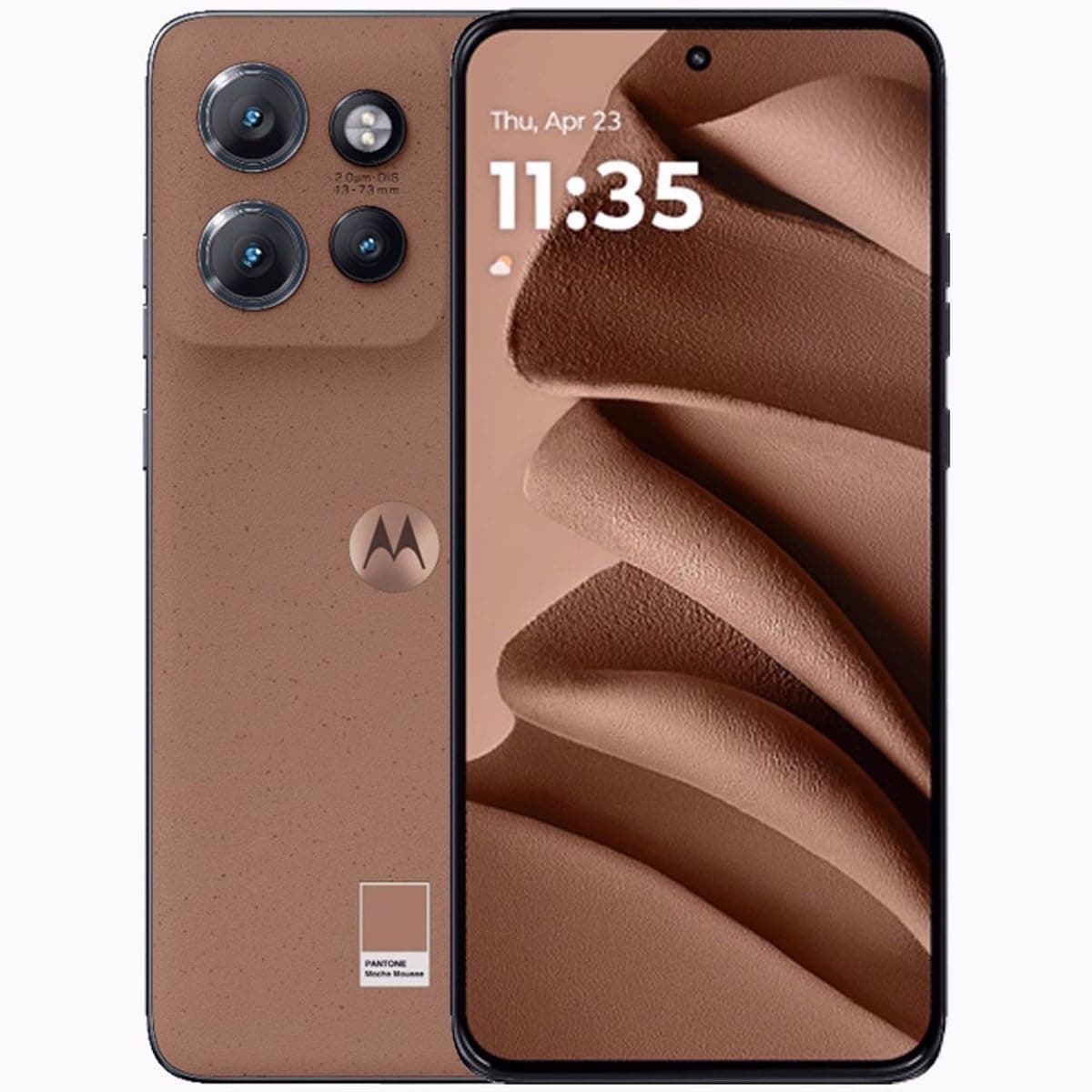 Motorola Edge 50 Neo Dual-SIM 256GB ROM + 8GB RAM (GSM Only | No CDMA) Factory Unlocked 5G Smartphone (Pantone Mocha Mousse) - International Version