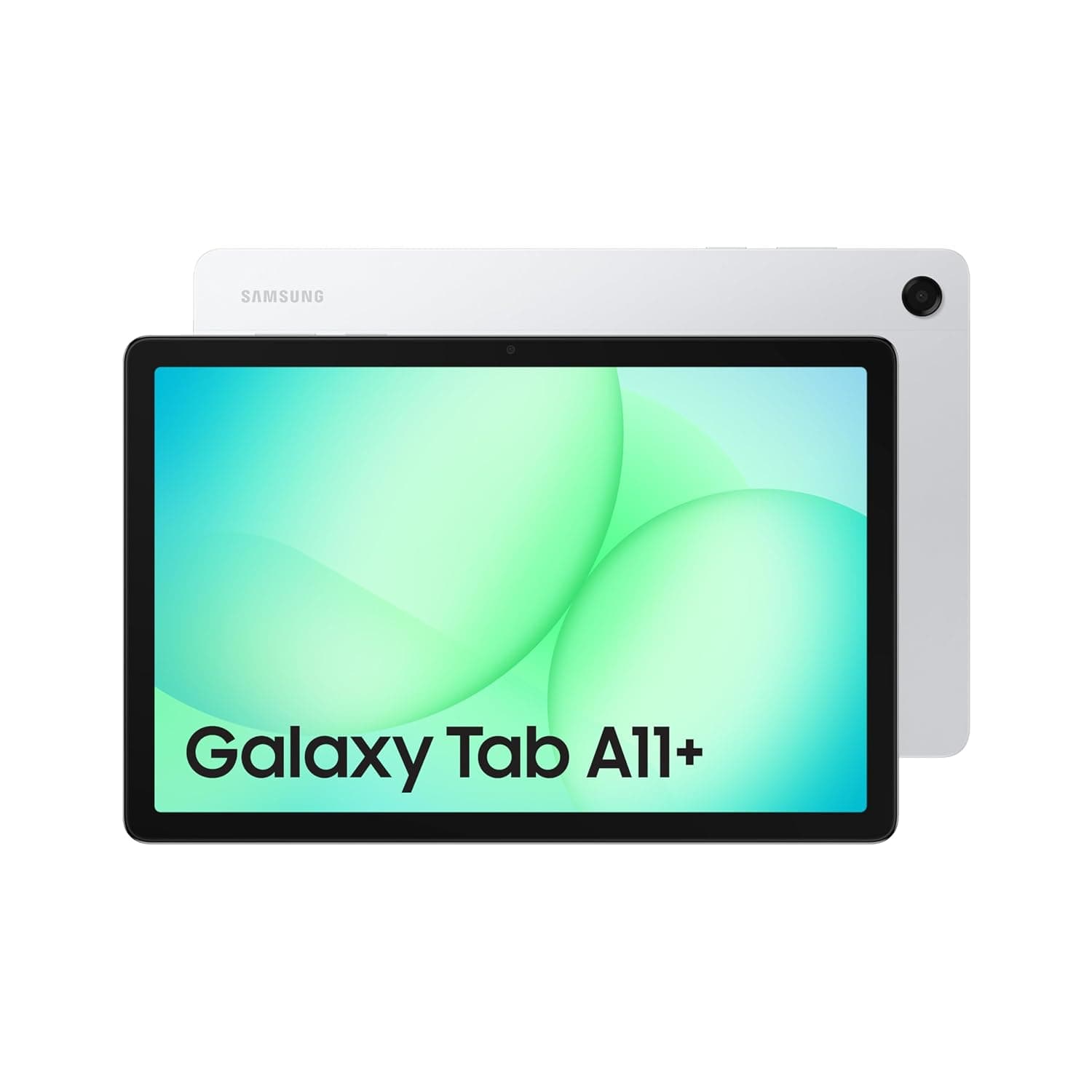 Samsung Galaxy Tab A11+, WiFi, Android Tablet, Silver, 6GB RAM, 128GB Storage, 11" Screen (KSA Version)