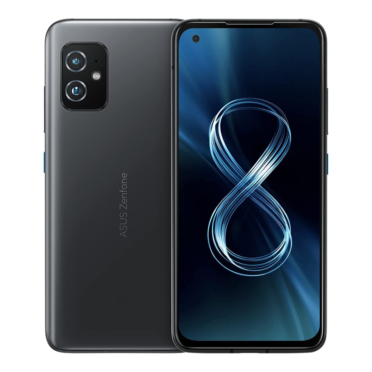 ASUS Zenfone 8 5G Dual ZS590KS 256GB 12GB RAM Factory Unlocked International Version - Black