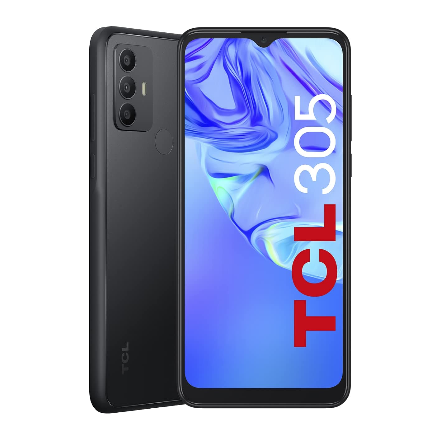 TCL 305 DUAL-SIM 32GB ROM + 2GB RAM (GSM Only | No CDMA) Factory Unlocked 4G/LTE Smartphone (Space Gray) - International Version