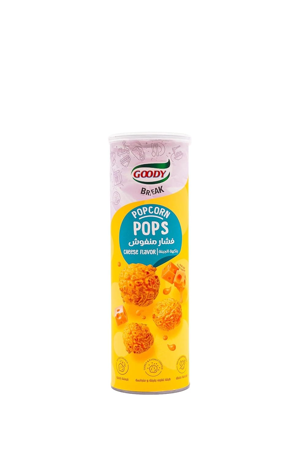 GOODY POPCORN POPS CHEESE 70G