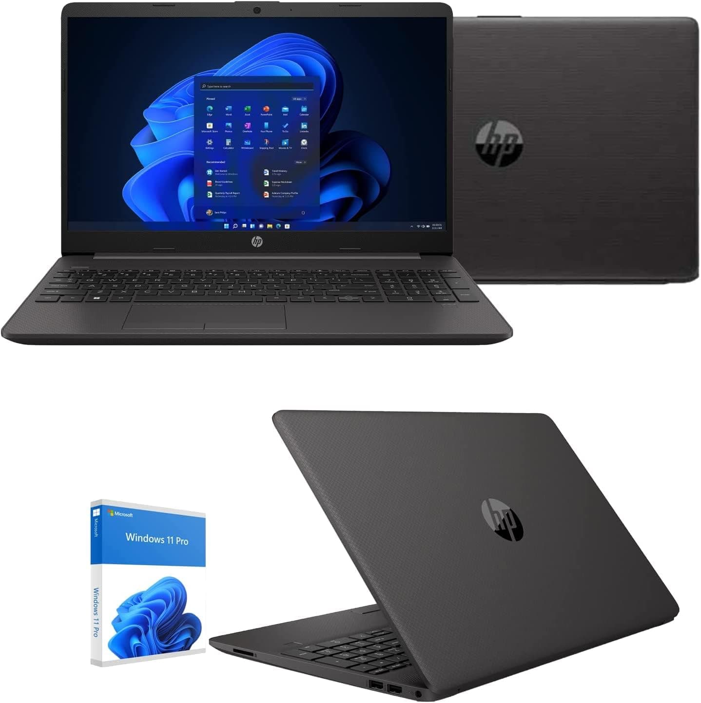HP G9 Intel i5-1235u 10 Core Notebook 4.4Ghz 15.6" Full HD, Ram 16Gb Ddr4, Ssd Nvme 500Gb M2, Hdmi, Usb 3.0, Wifi, Lan,Bluetooth, Webcam, Windows 11 Pro