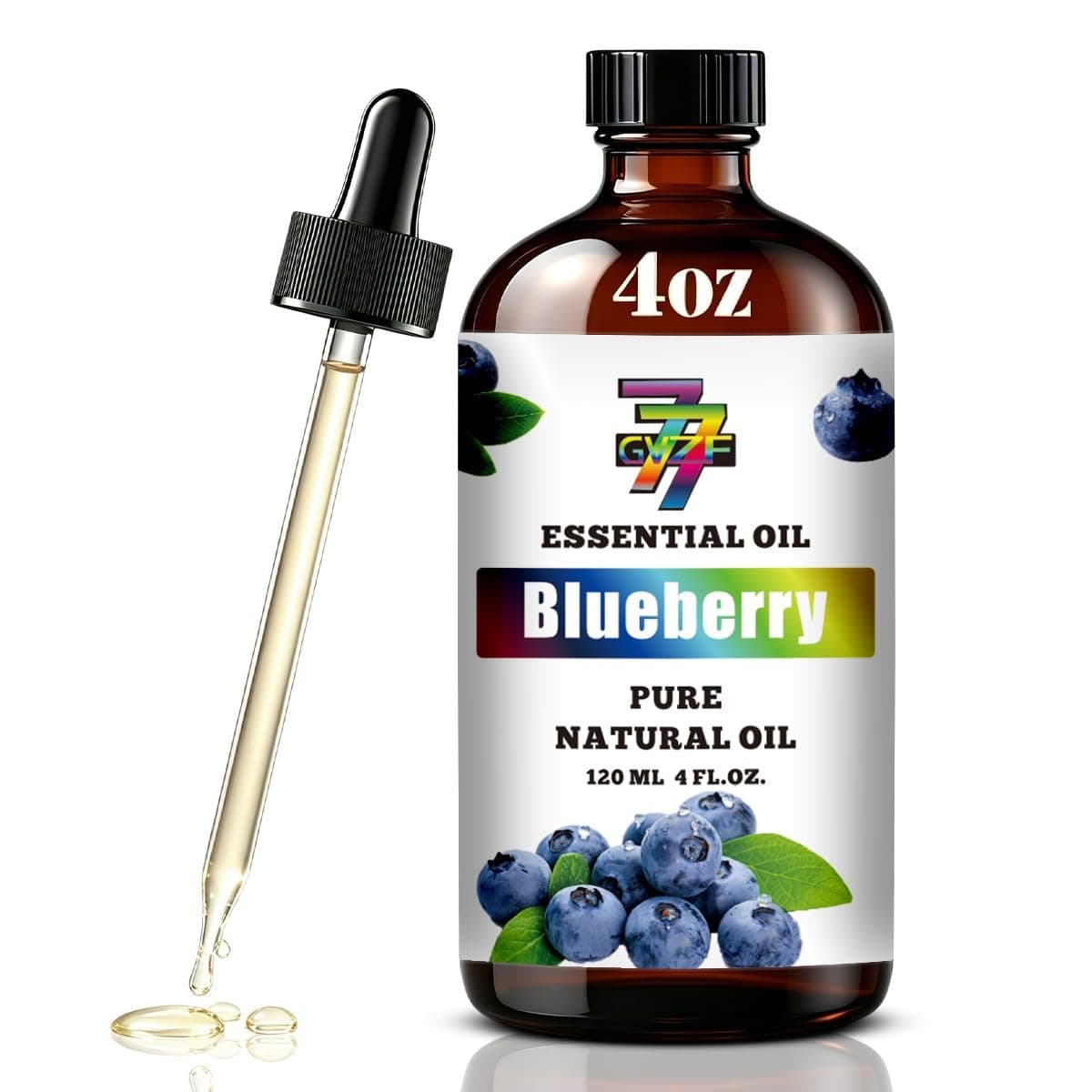 Blueberry Essential Oil,for Diffuser,Aroma,Home,4oz | Blueberry Oil,For Candles,Soap,Air Freshener,Present,(Sweet,Rich,Berry)