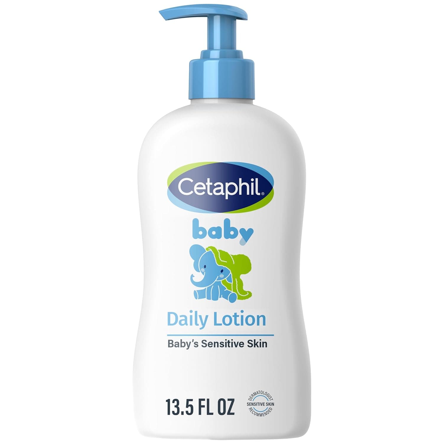 Cetaphil Baby Daily Lotion With Organic Calendula, Vitamin E, Sweet Almond & Sunflower Oils, Tear Free, Paraben, Colorant and Mineral Oil Free, Dermatologist Tested, 399ml