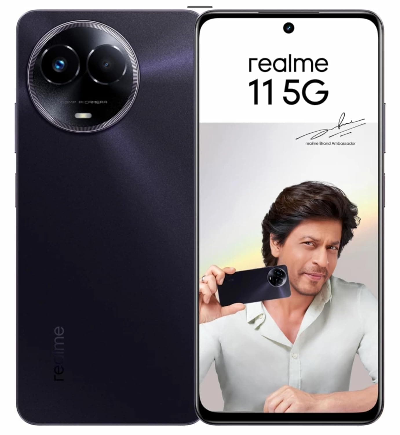 realme 11 5G Dual SIM 8+256GB | RMX3780 |108MP Camera | 120Hz 6.72" LCD Display | 108 MP Camera | 5000 mAh Battery | GSM Unlocked (Not for CDMA Carriers Such as Verizon, Sprint, Boost, Cricket) -