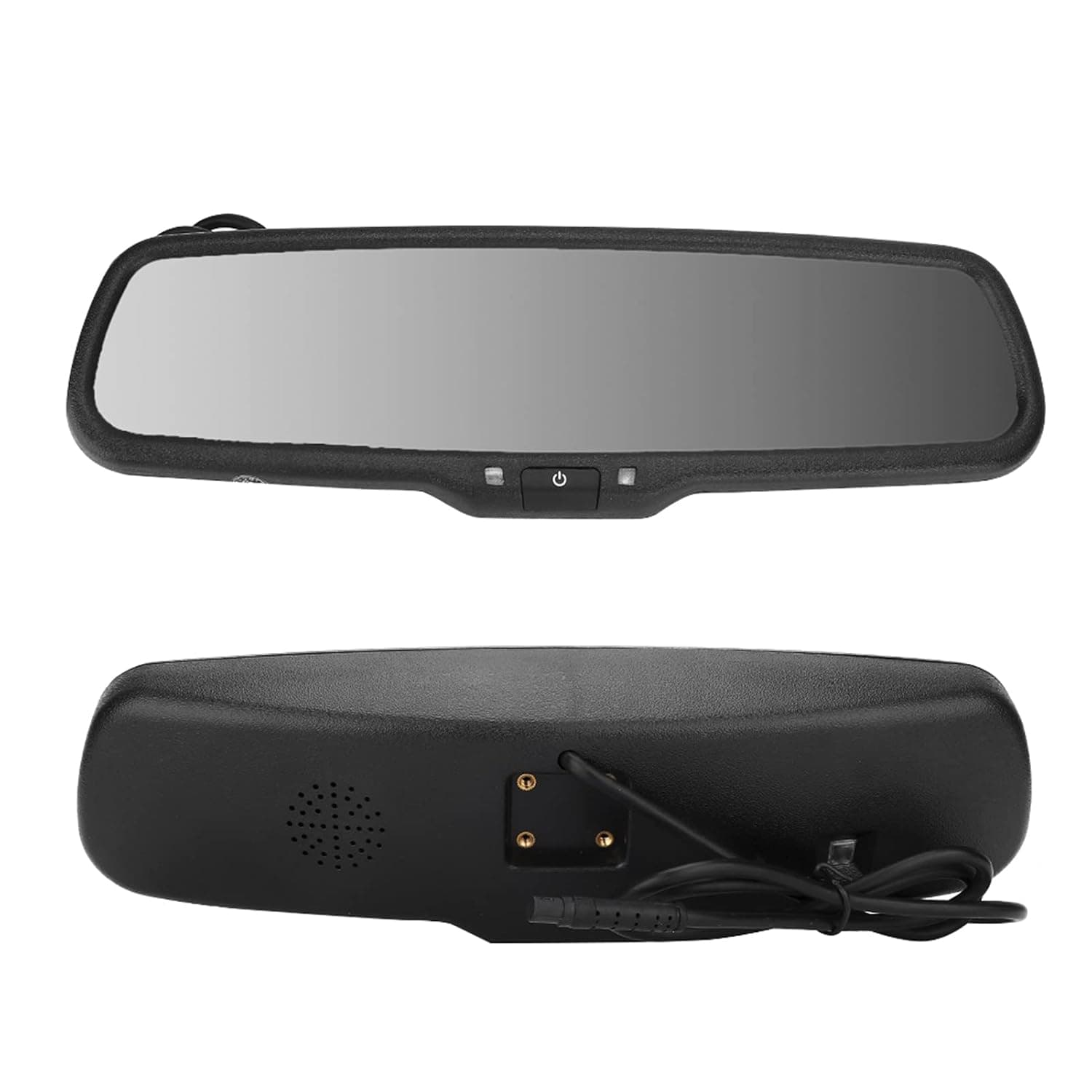 MXGZ Rear View Mirror, 4.3inch 12V Car Vehicle Rearview Mirror Monitor for Car Reverse Camera Auto Dimming Monitor for Car SUV Truck, Parking Assistance, Wide Angle