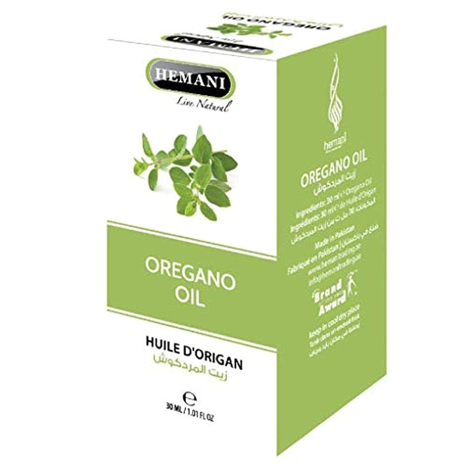 Hemani Oregano Essential Oil, 30 ml